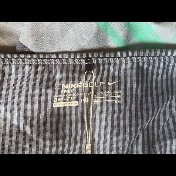 NWT NIKE Dry Fit Plaid Golf Skirt - Picture 5 of 6
